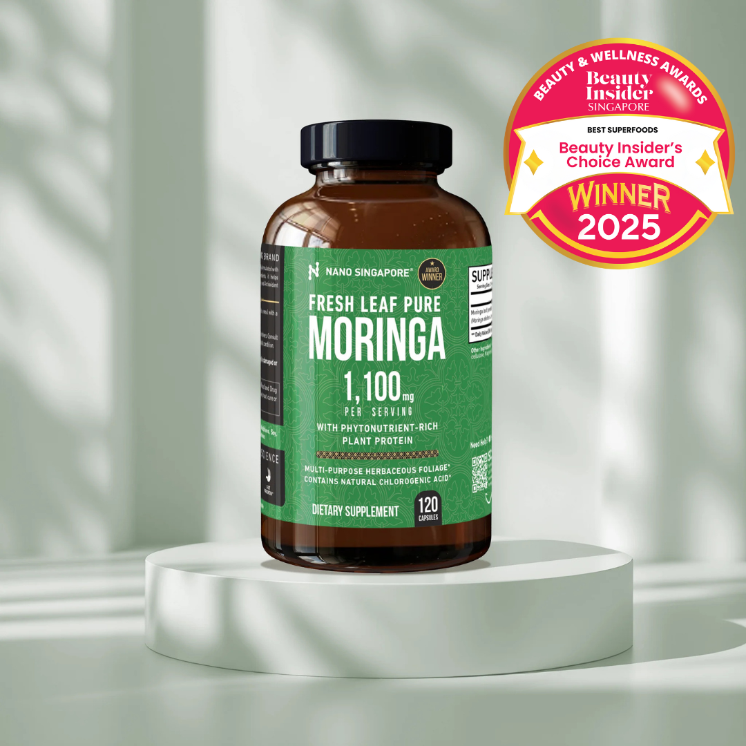 Fresh Leaf Pure Moringa Capsule | Best Moringa Supplement – Nano Singapore