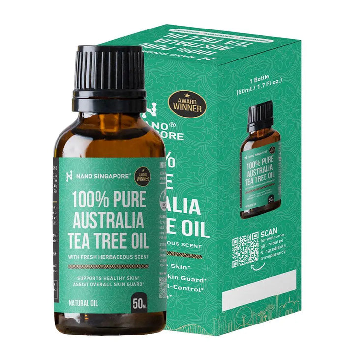 100% Pure Australia Tea Tree Oil Nano Singapore