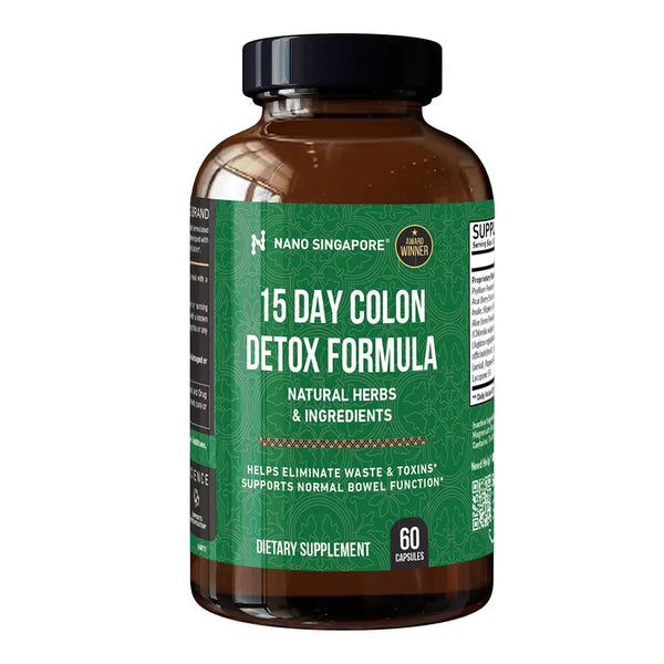 15 Day Colon Detox Formula - 60 CT Nano Singapore