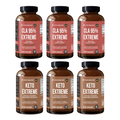 [Value Bundle] CLA 95% Extreme + Keto Extreme - Powerhouse Weight Management Duo