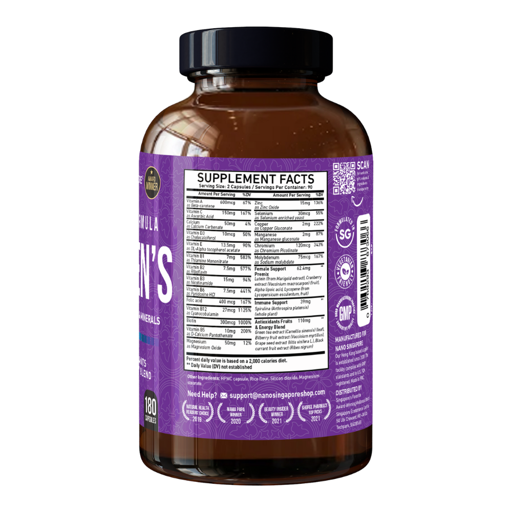 Vitality Formula Women's Multivitamin - 180ct