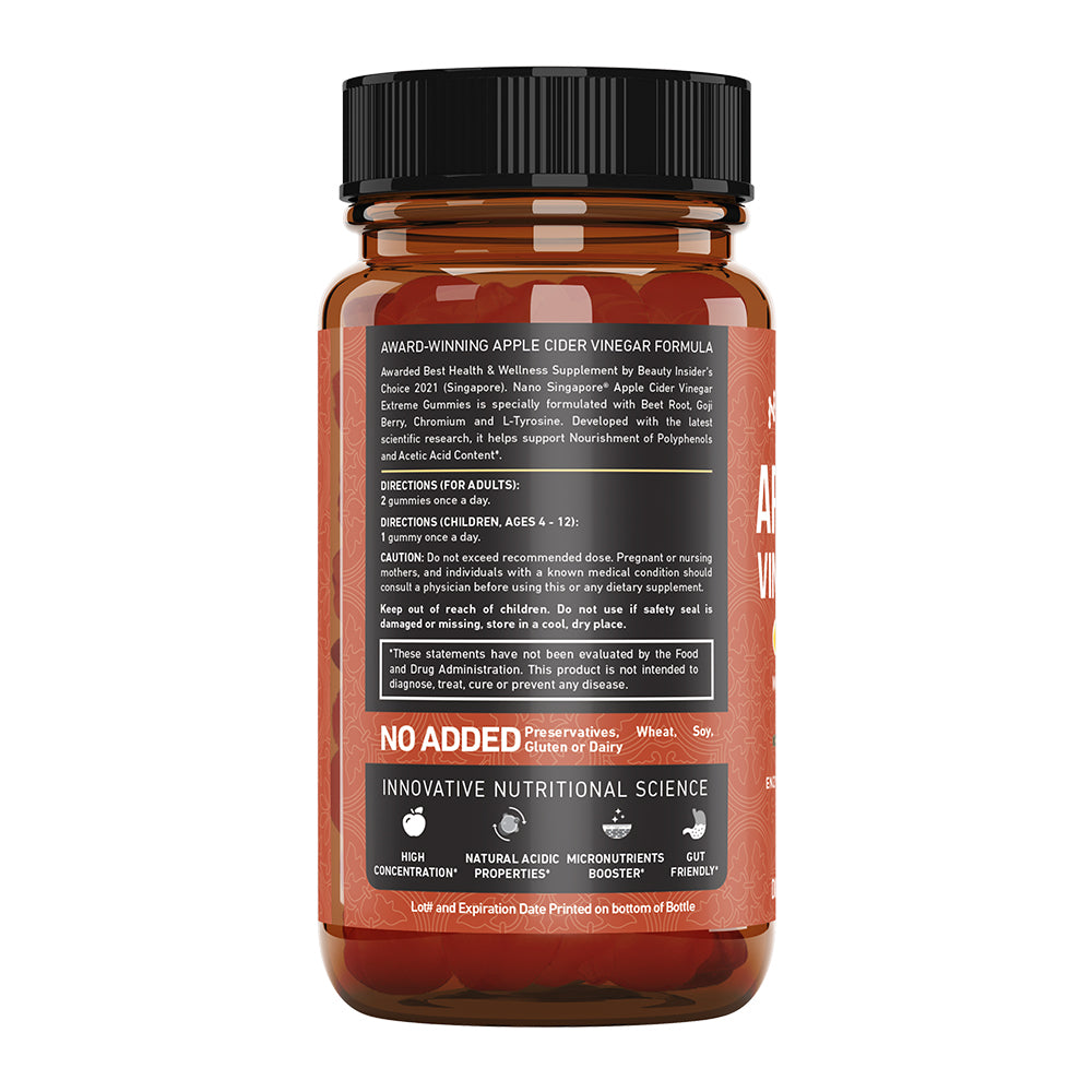 Apple Cider Vinegar Extreme Gummies - 60ct