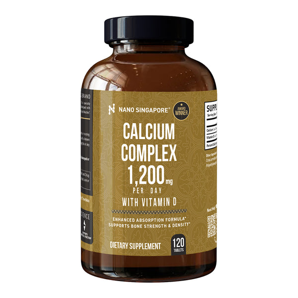 Calcium Complex 1200mg with Vitamin D - 120ct