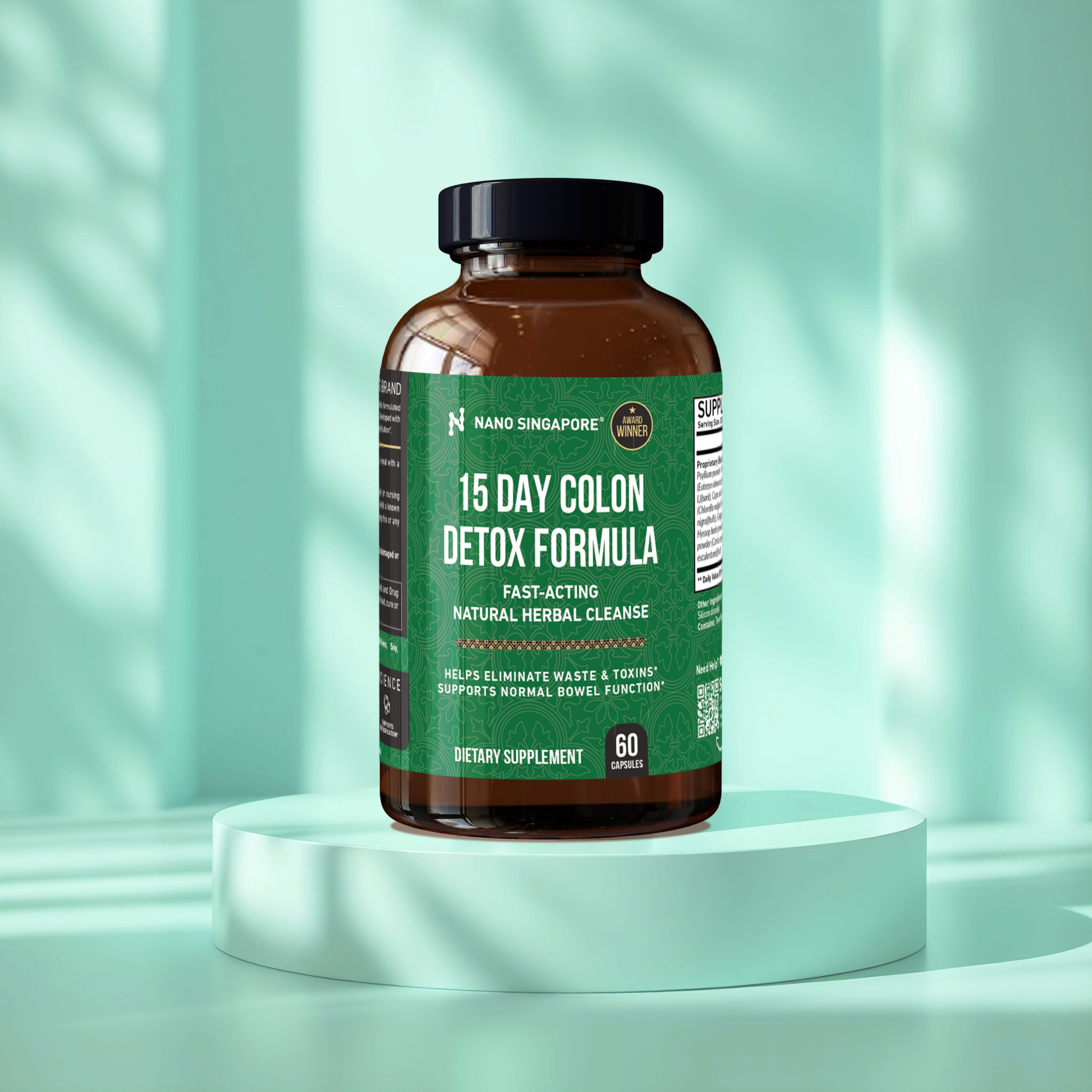 15 Day Colon Detox Formula - 60ct