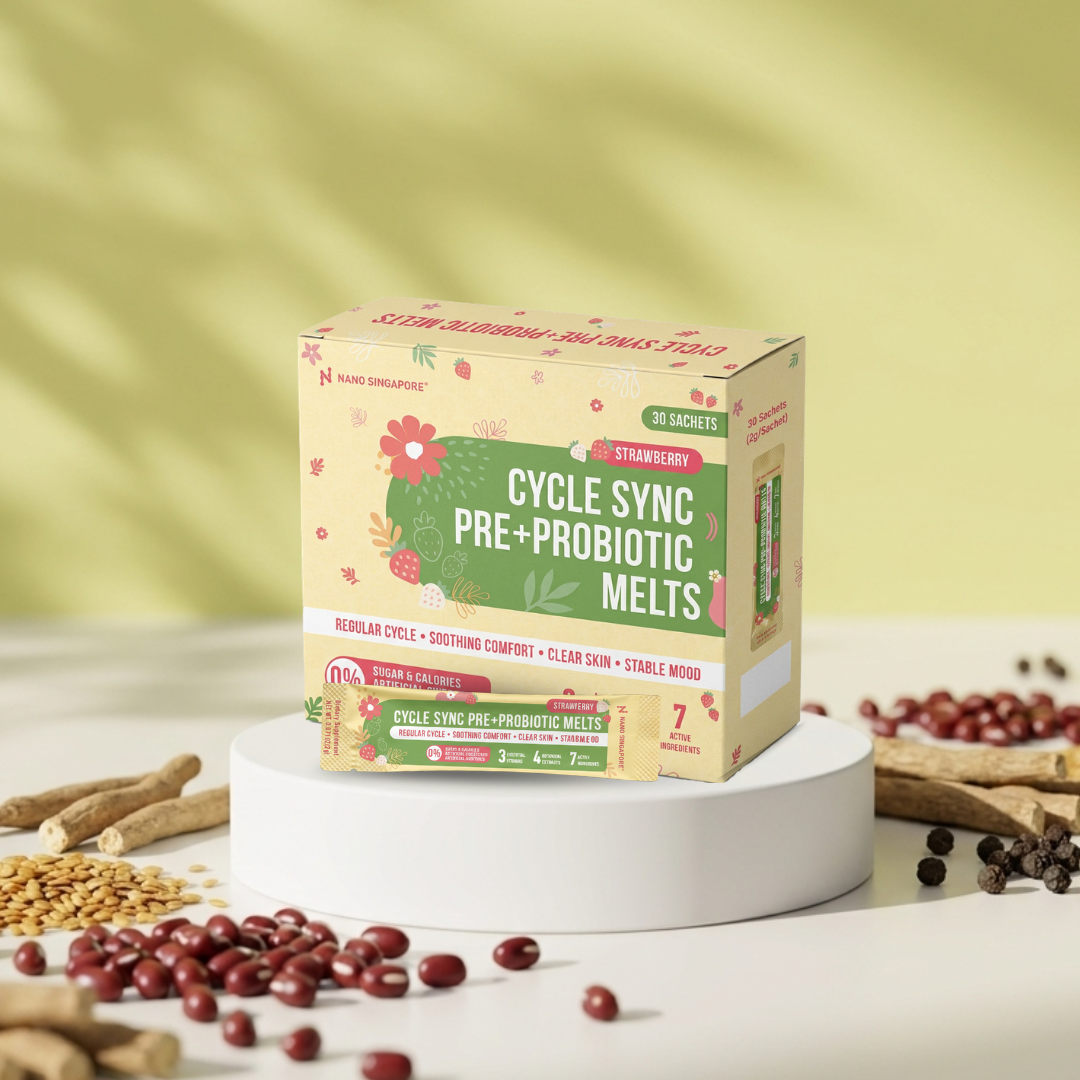 [1-FOR-1 DEALS] Cycle Sync Pre+Probiotic Melts - 60 Sachets