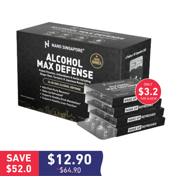 [FESTIVE FLASH SALE] Alcohol Max Defense - 40ct (Until Supplies Last)