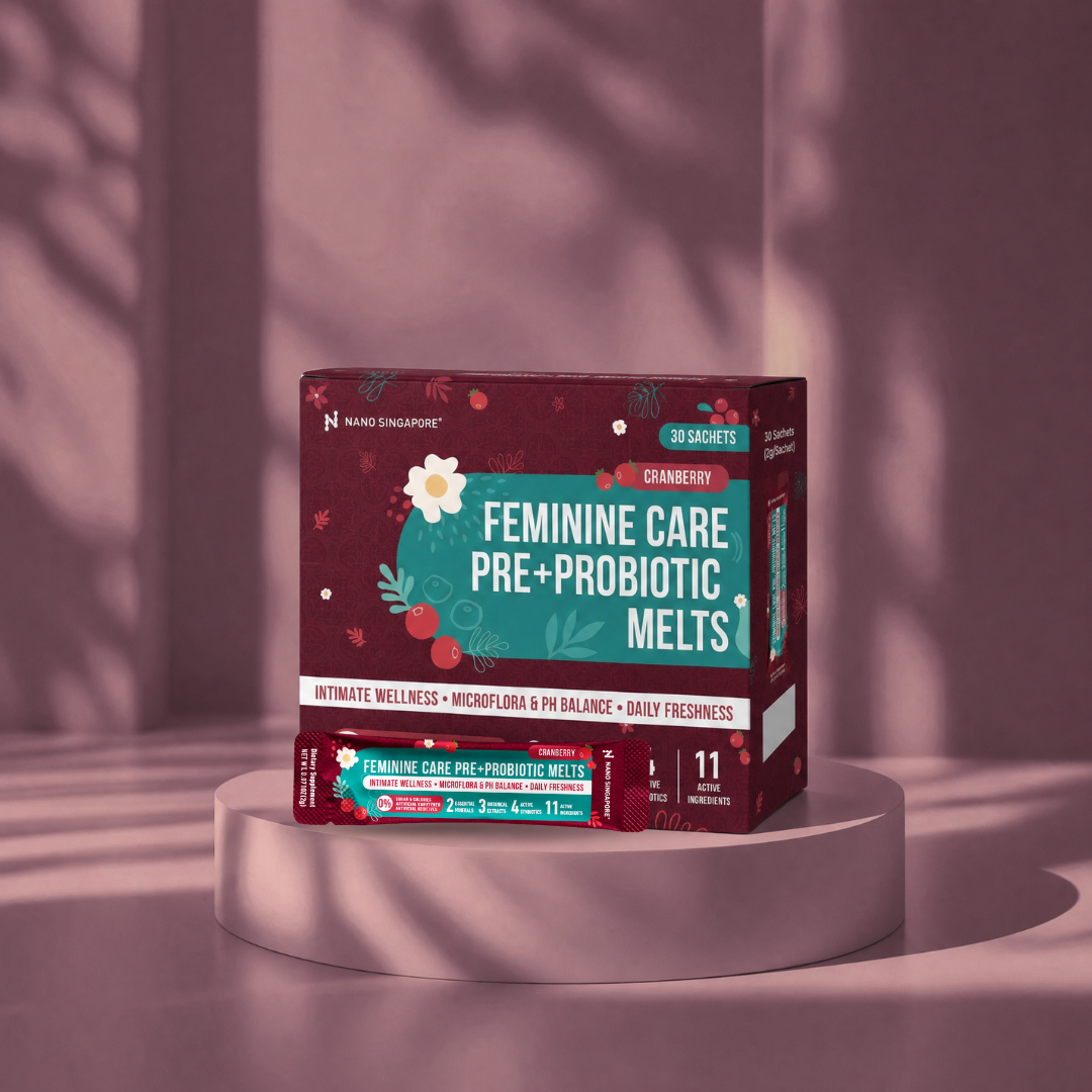 [1-FOR-1 DEALS] Feminine Care Pre+Probiotic Melts - 60 Sachets