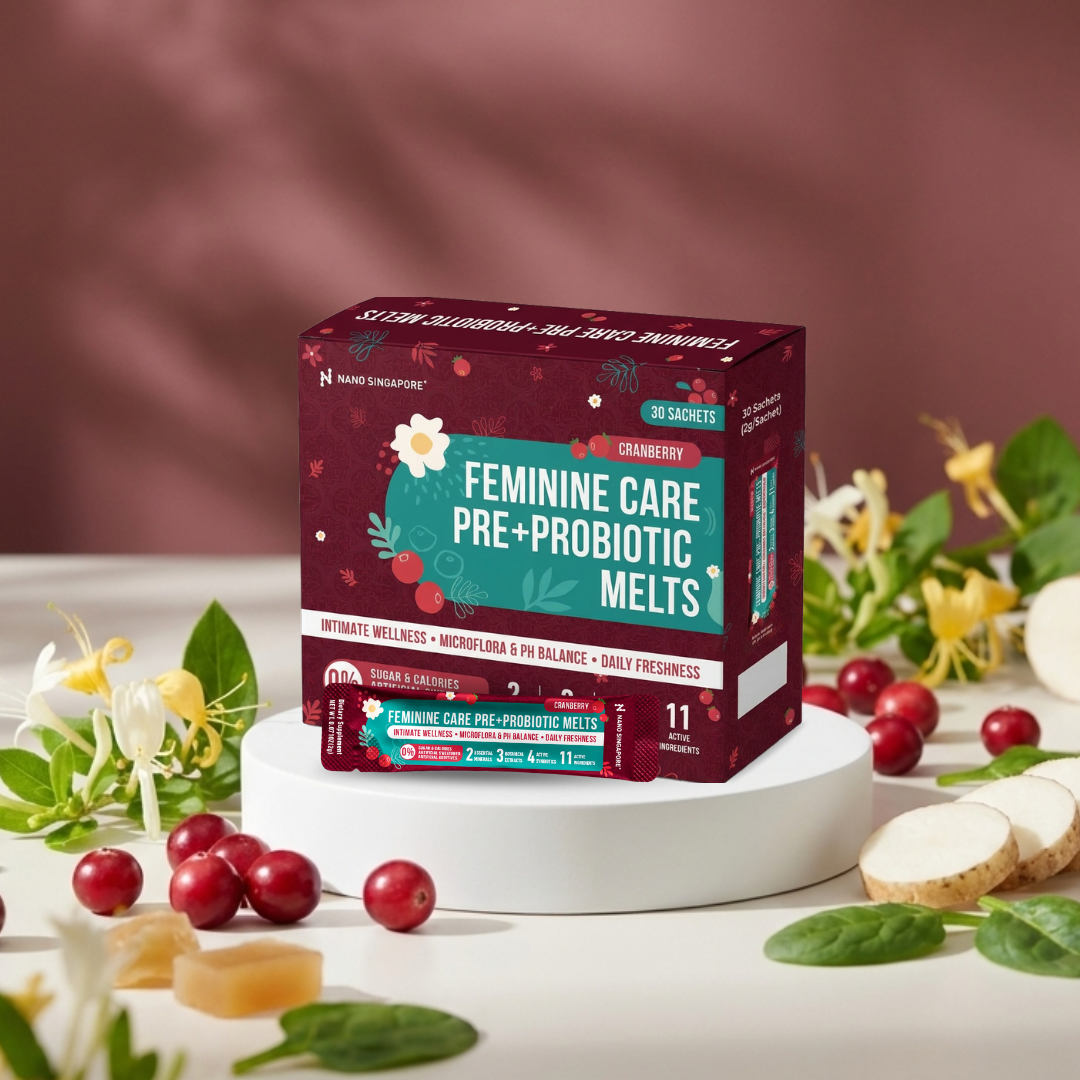 [1-FOR-1 DEALS] Feminine Care Pre+Probiotic Melts - 60 Sachets