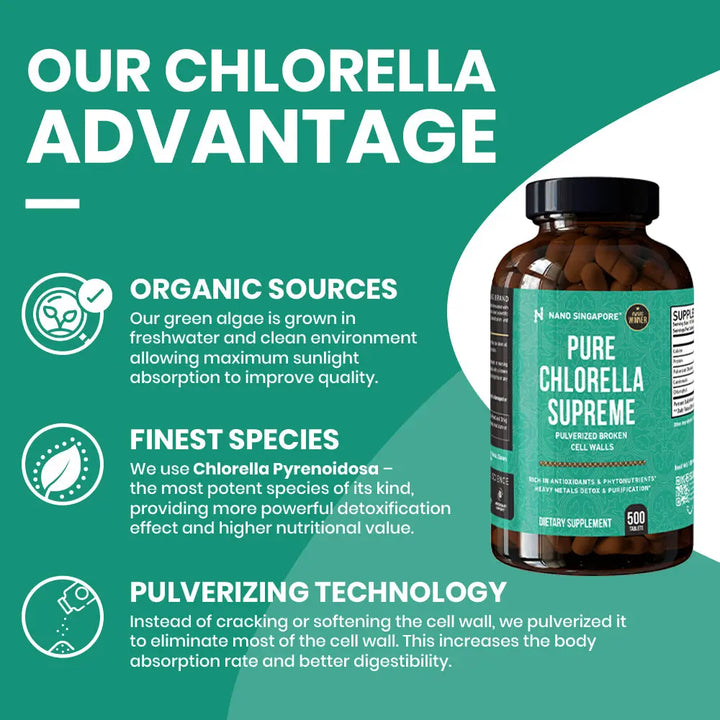 Pure Chlorella Supreme Nano Singapore