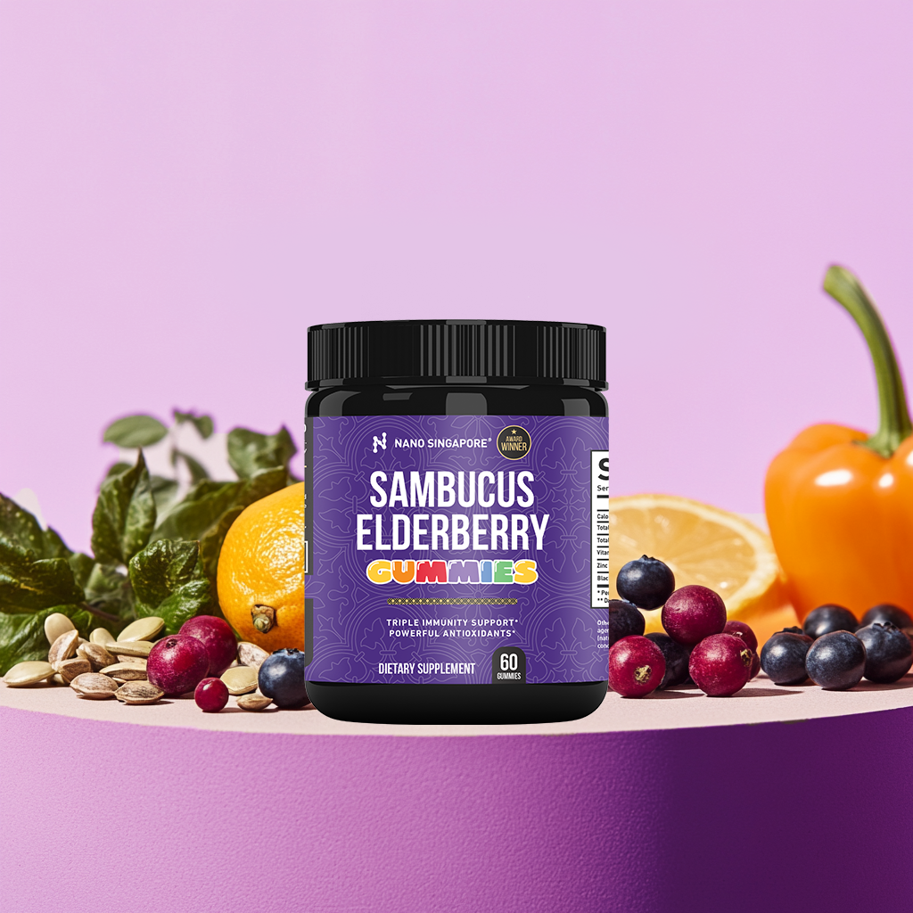 Sambucus Elderberry with Vitamin C & Zinc Gummies - 60ct