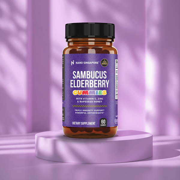 Sambucus Elderberry with Vitamin C & Zinc Gummies - 60ct