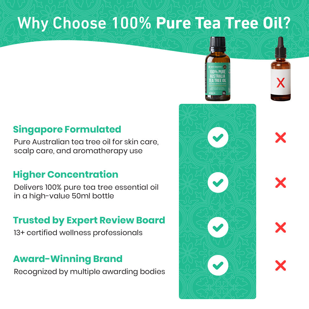 100% Pure Australia Tea Tree Oil - 50ml