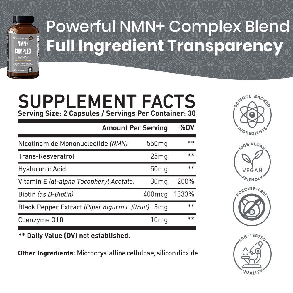NMN + Complex - 60ct