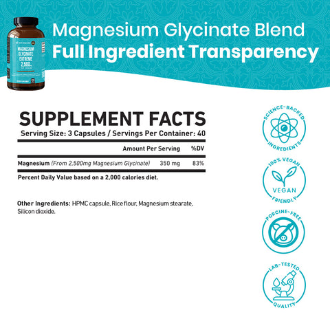Magnesium Glycinate Extreme - 120ct