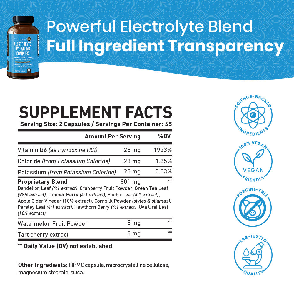 Electrolyte Hydrating Complex - 90ct