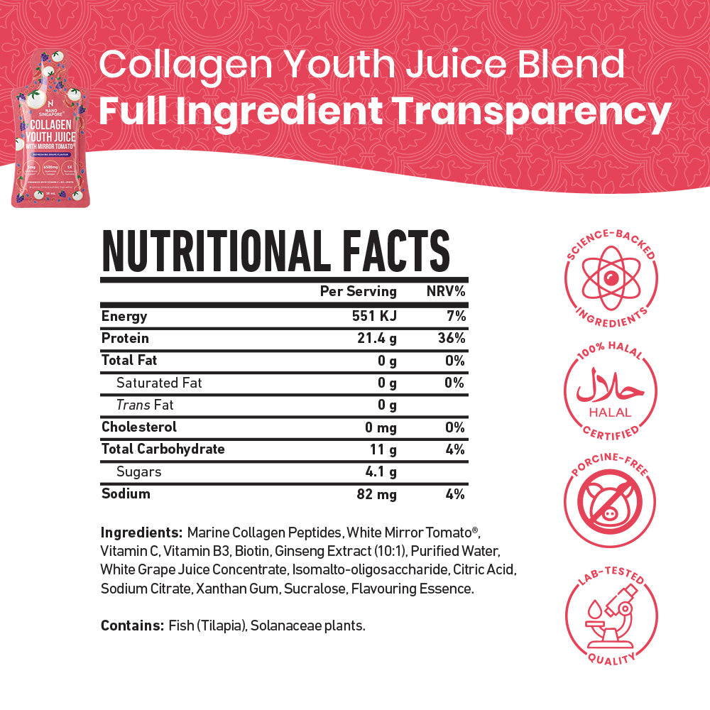 Collagen Youth Juice - 30ml / 15 Sachets