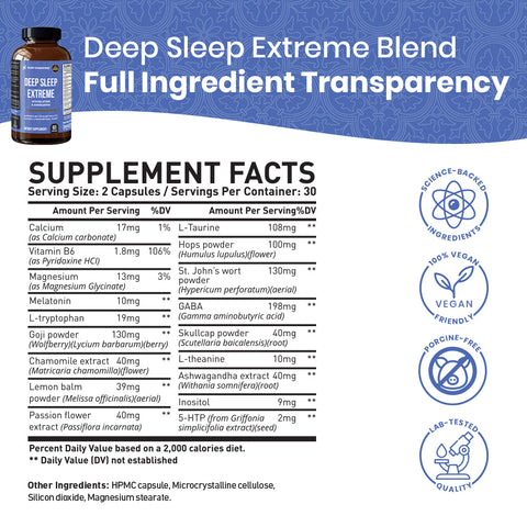 Deep Sleep Extreme - 60ct
