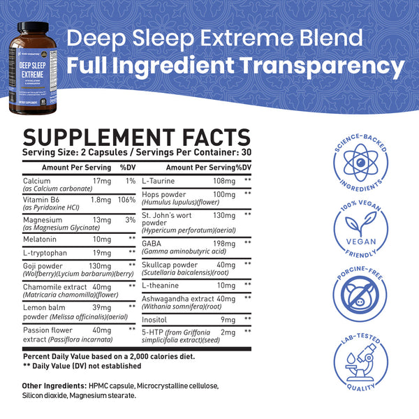Deep Sleep Extreme - 60ct