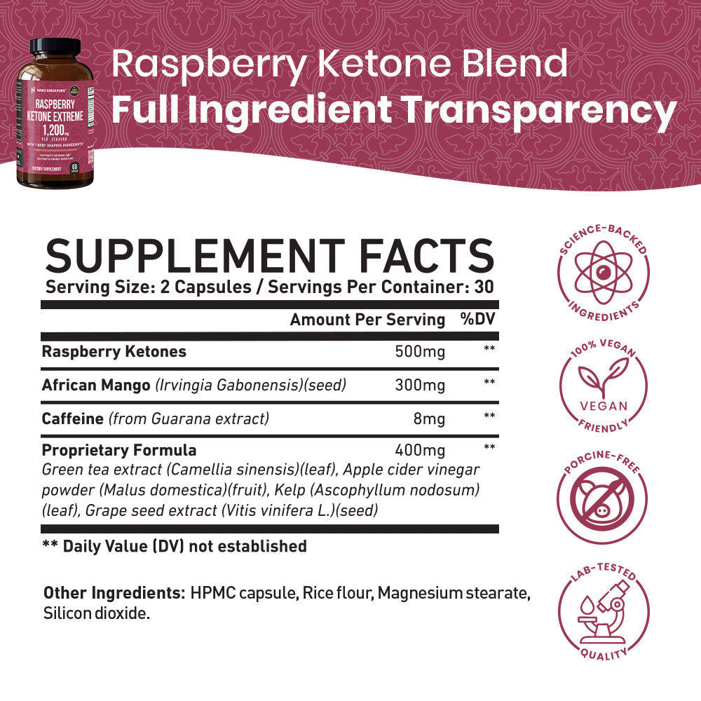 Raspberry Ketone Extreme - 60ct