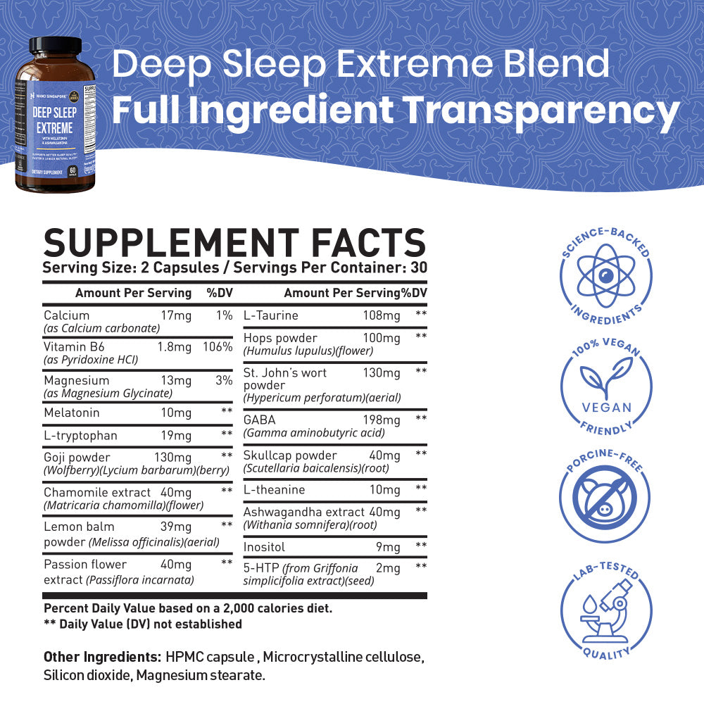 Deep Sleep Extreme - 60ct