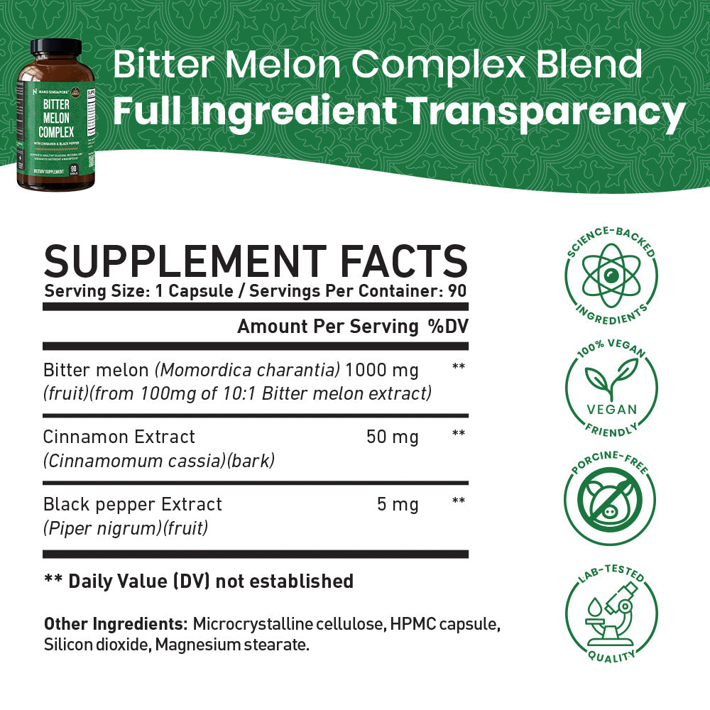 Bitter Melon Complex - 90ct