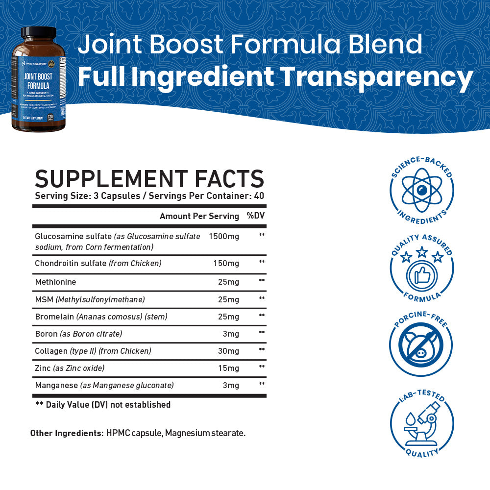 Joint Boost Formula - 120ct