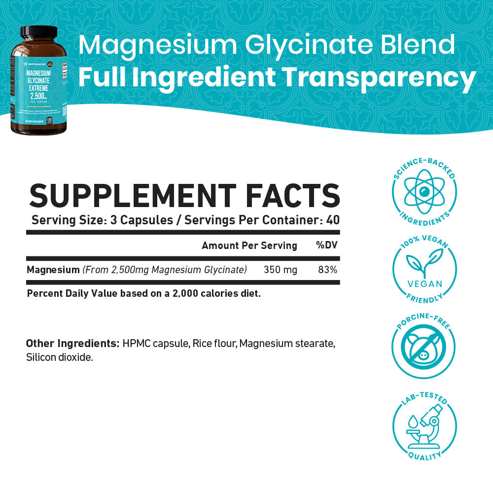 Magnesium Glycinate Extreme - 120ct