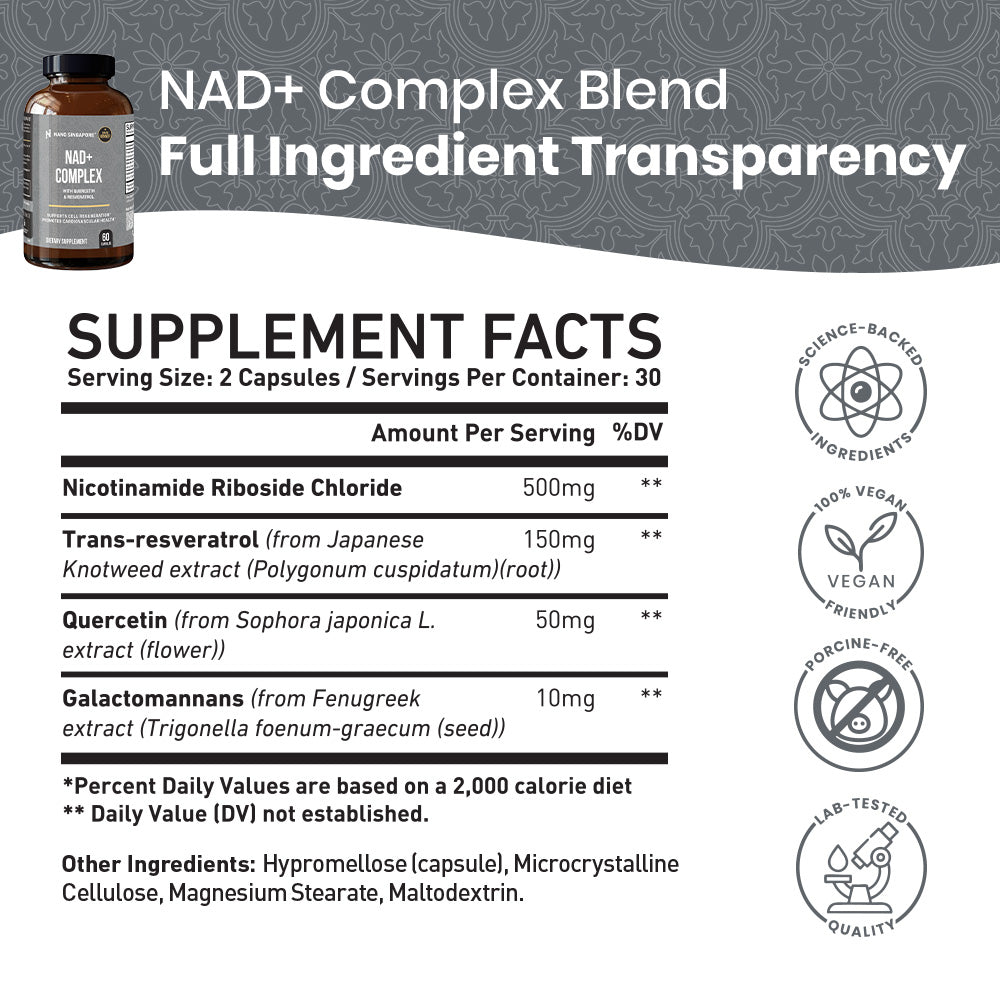 NAD+ Complex - 60ct