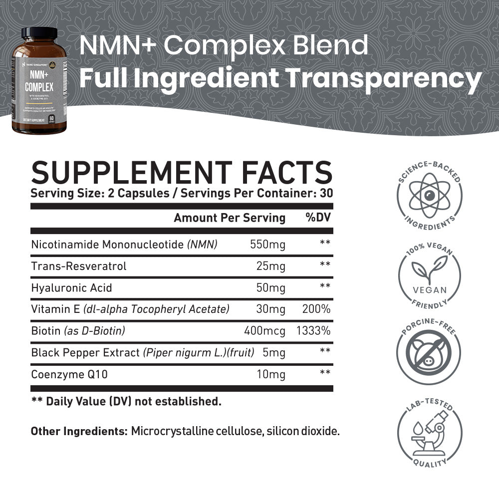 NMN + Complex - 60ct