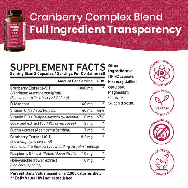 Cranberry Complex - 120ct
