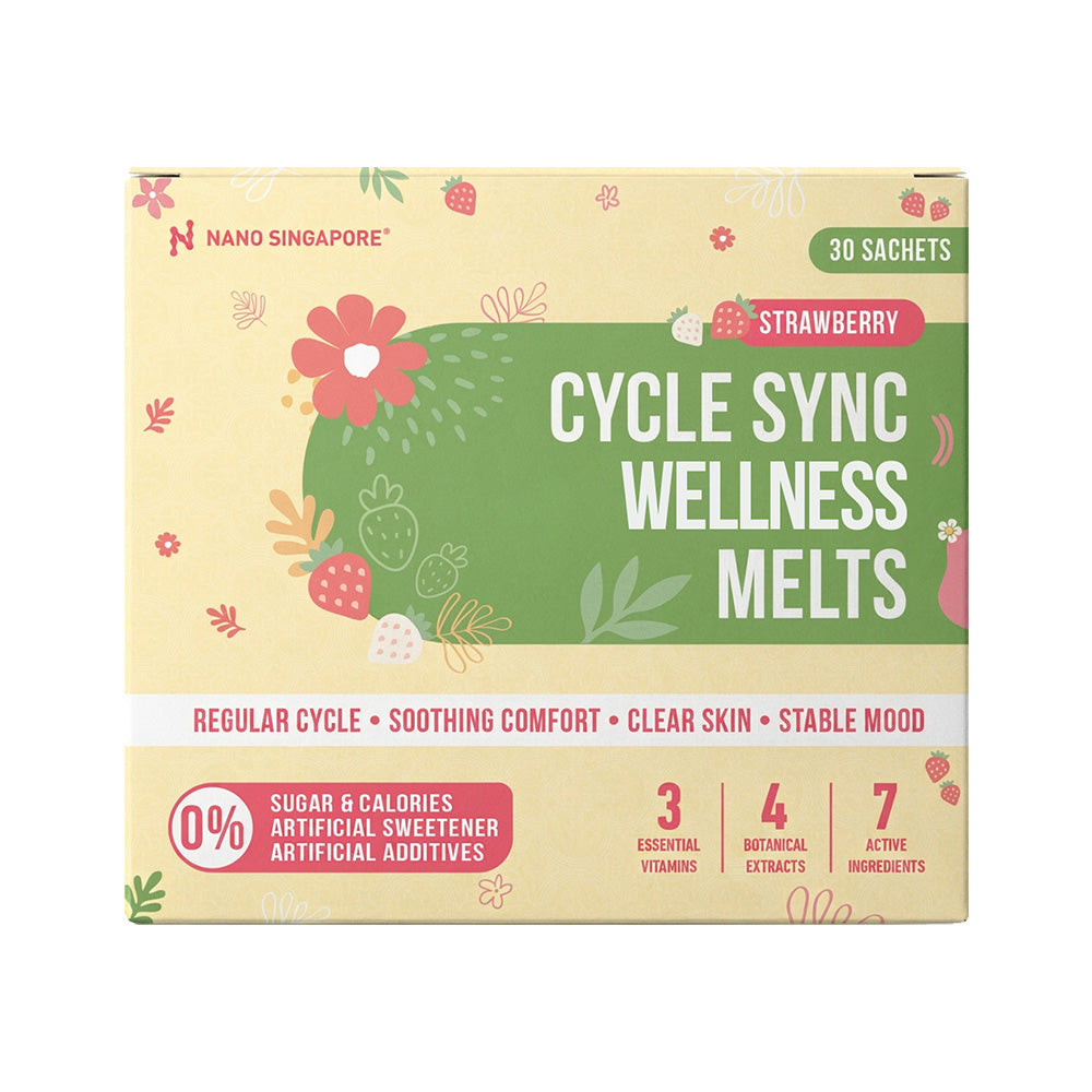 [1-FOR-1 DEALS] Cycle Sync Wellness Melts - 60 Sachets