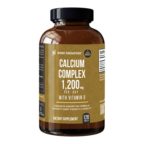 Calcium Complex 1200mg with Vitamin D - 120ct