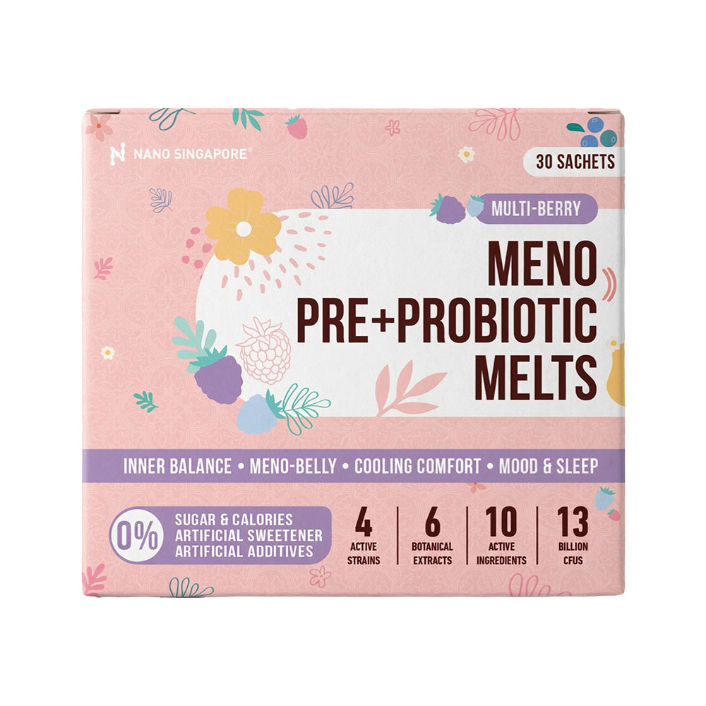 [1-FOR-1 DEALS] Meno Pre+Probiotic Melts - 60 Sachets