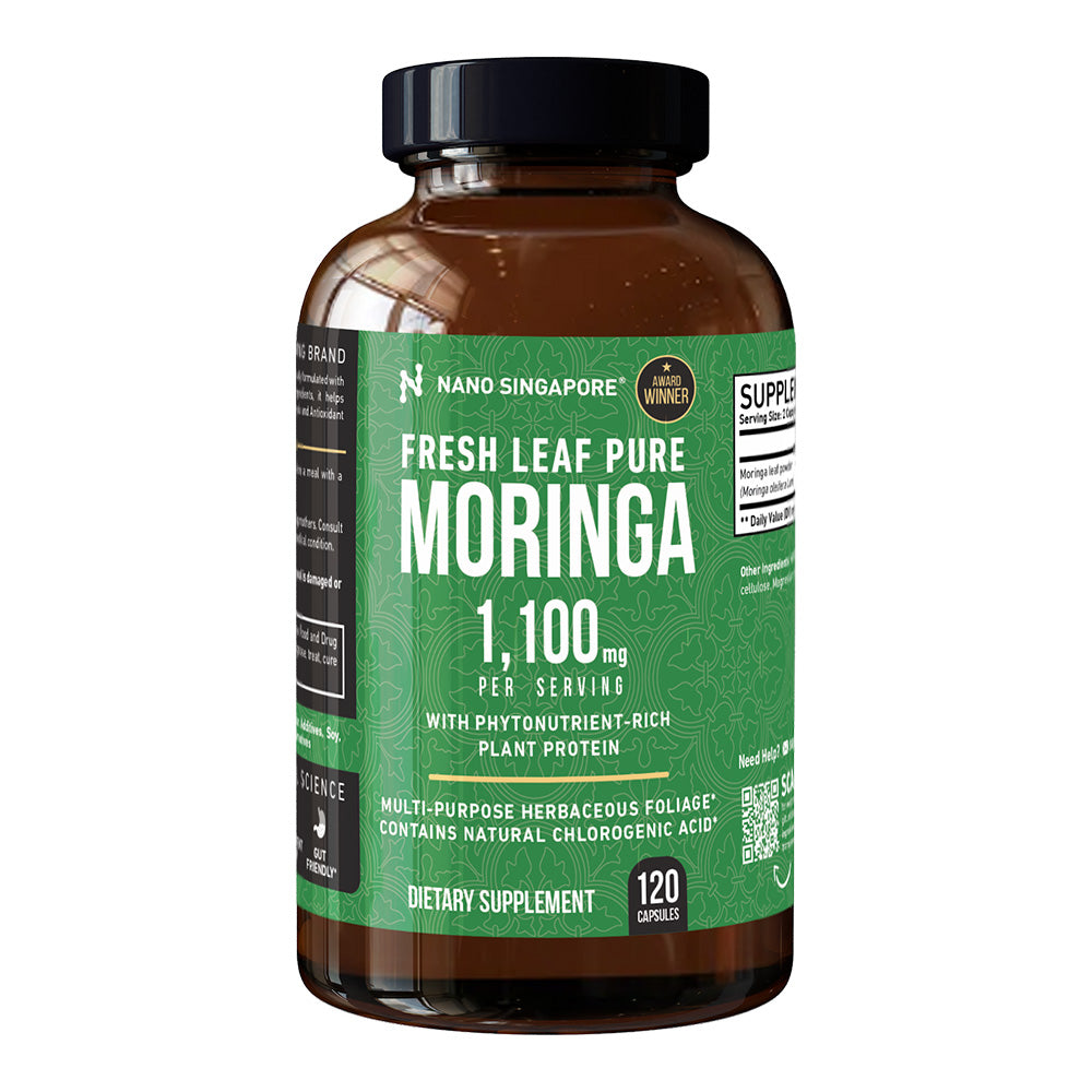 Fresh Leaf Pure Moringa 1,100mg - 120ct