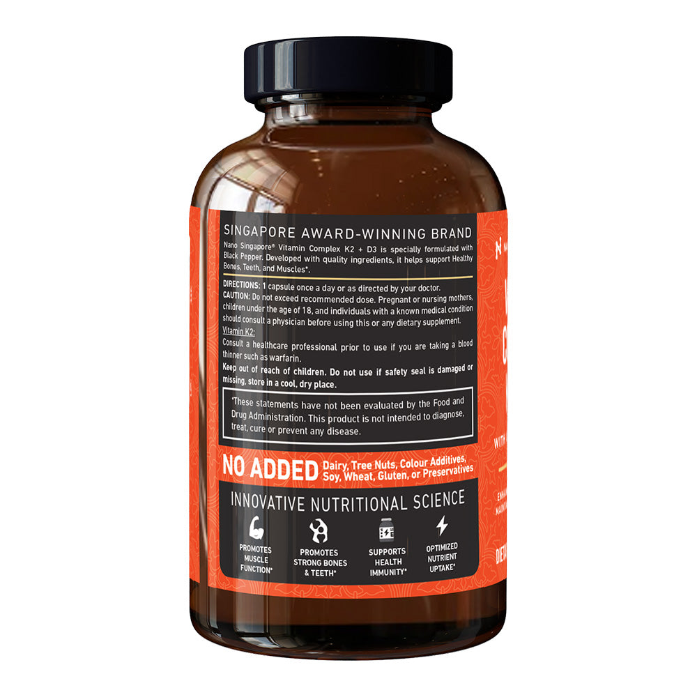 Vitamin Complex K2 + D3 - 120ct