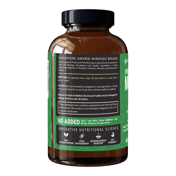Fresh Leaf Pure Moringa 1,100mg - 120ct
