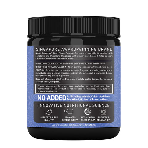 Deep Sleep Extreme Sleeping Gummies - 60ct