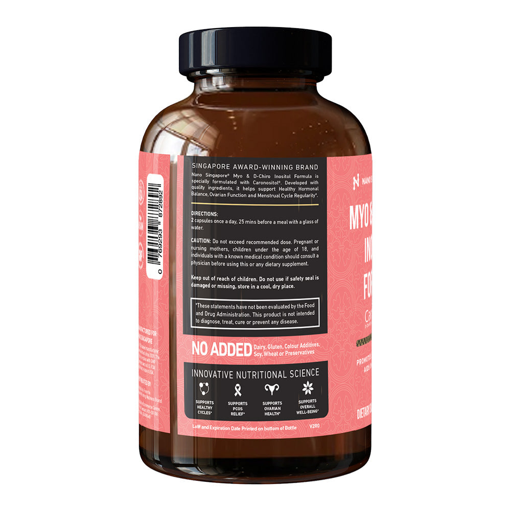 Myo & D-Chiro Inositol Formula - 120ct