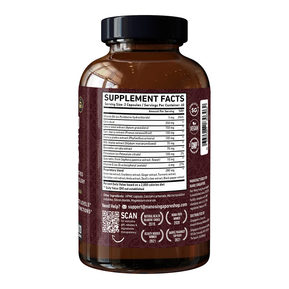 Uric Acid Cleanse Formula - 120ct