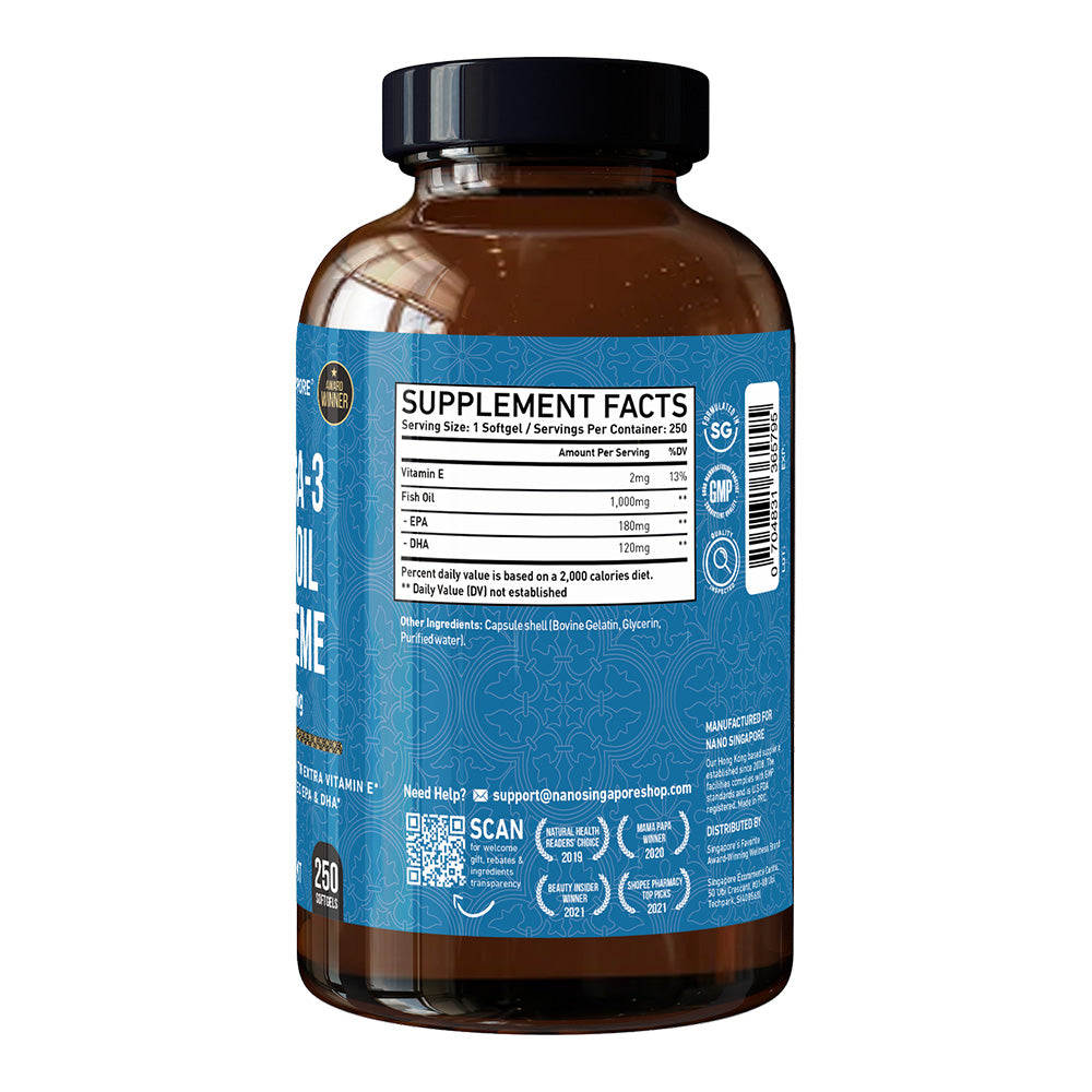 Omega-3 Fish Oil Extreme - 250ct