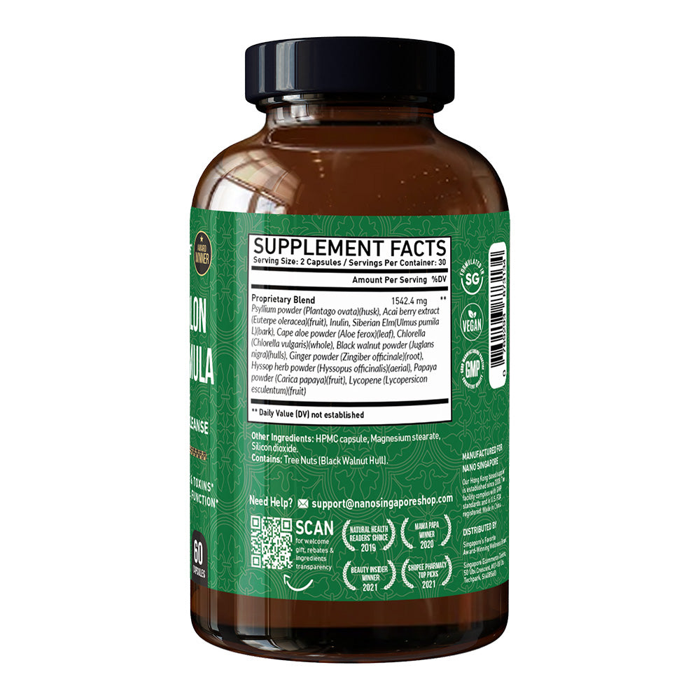 15 Day Colon Detox Formula - 60ct