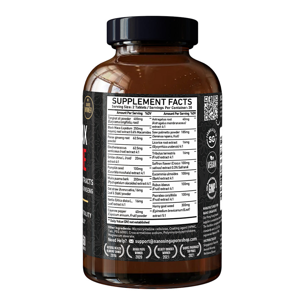 Male Max Extreme Tongkat Ali - 60ct