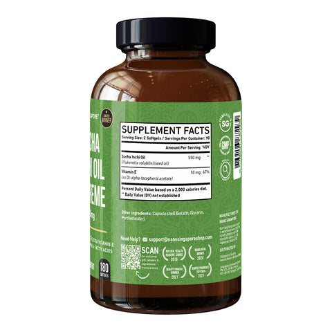 Sacha Inchi Oil Extreme - 180ct