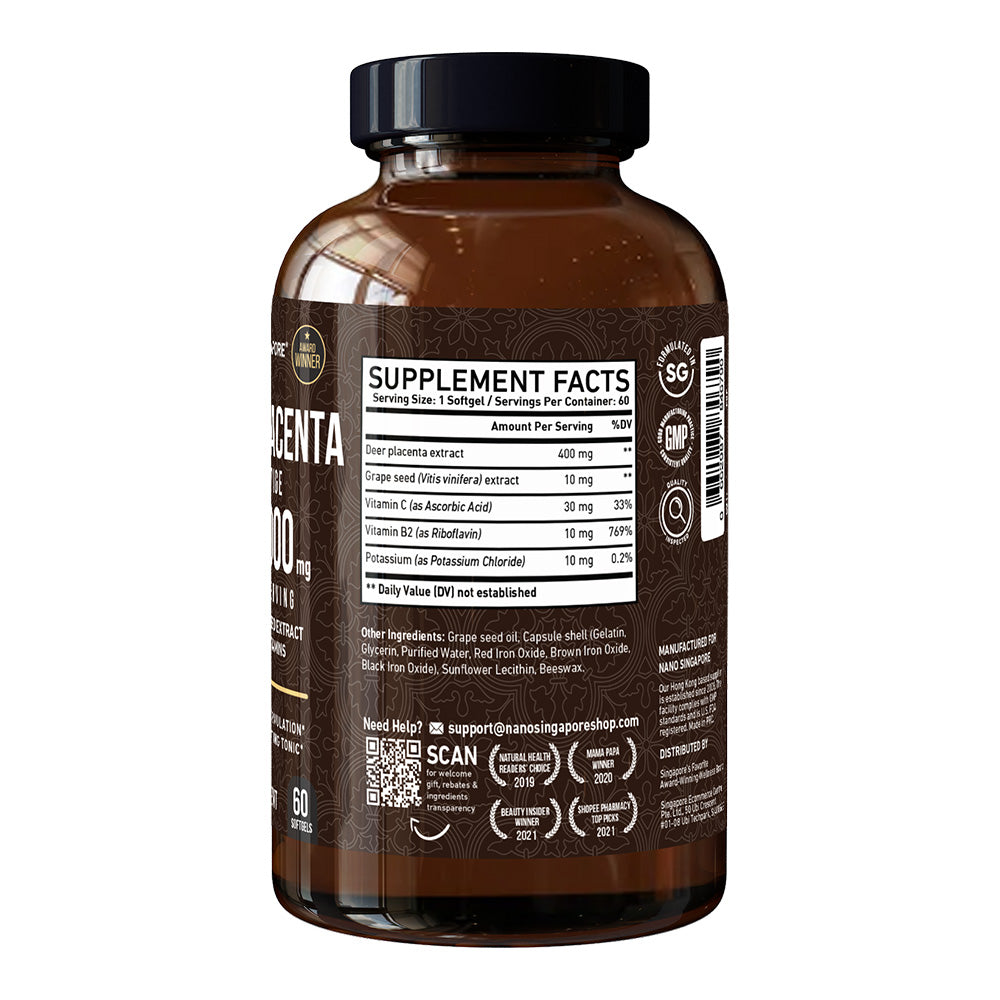 Deer Placenta Prestige - 60ct