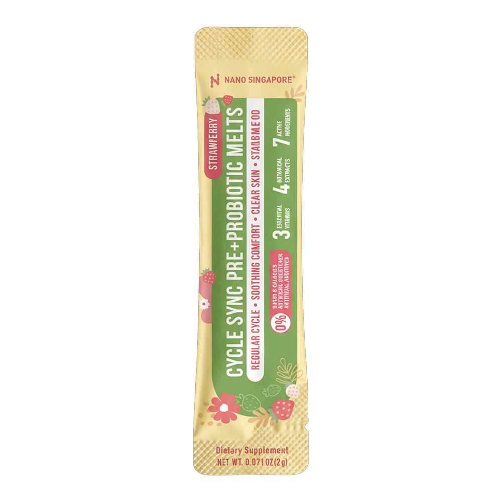 [1-FOR-1 DEALS] Cycle Sync Pre+Probiotic Melts - 60 Sachets