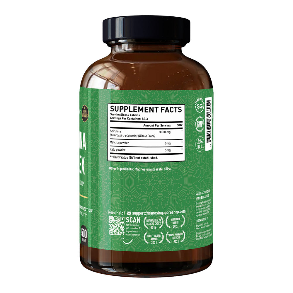 Spirulina Complex - 500ct