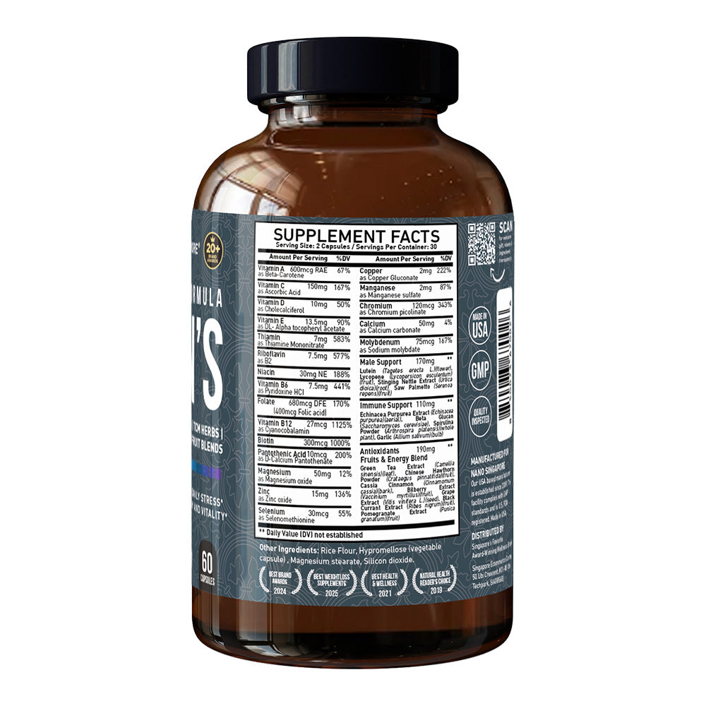 Vitality Formula Men's Multivitamin - 180ct