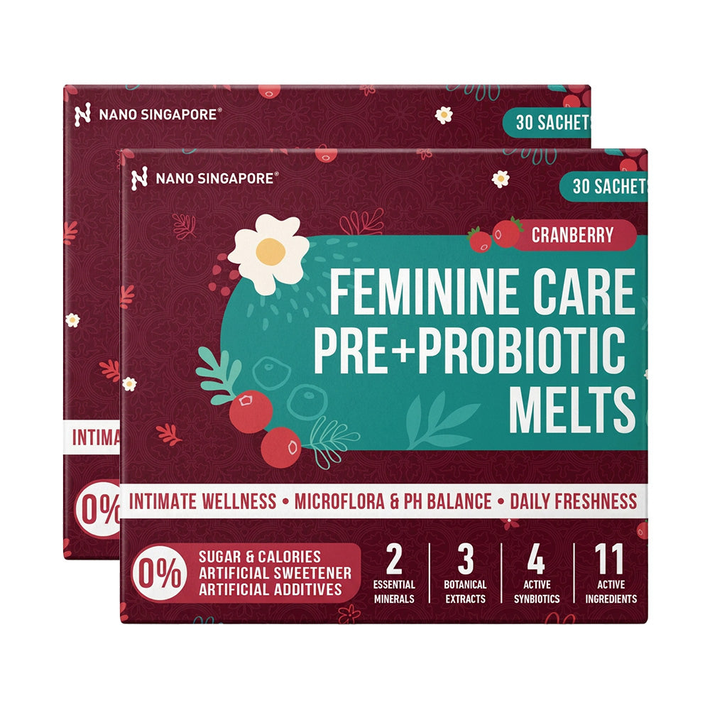 [1-FOR-1 DEALS] Feminine Care Pre+Probiotic Melts - 60 Sachets