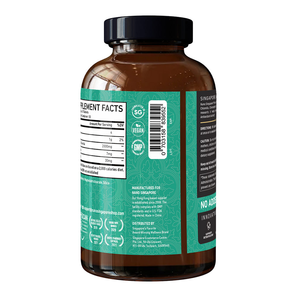 Pure Chlorella Supreme - 500ct