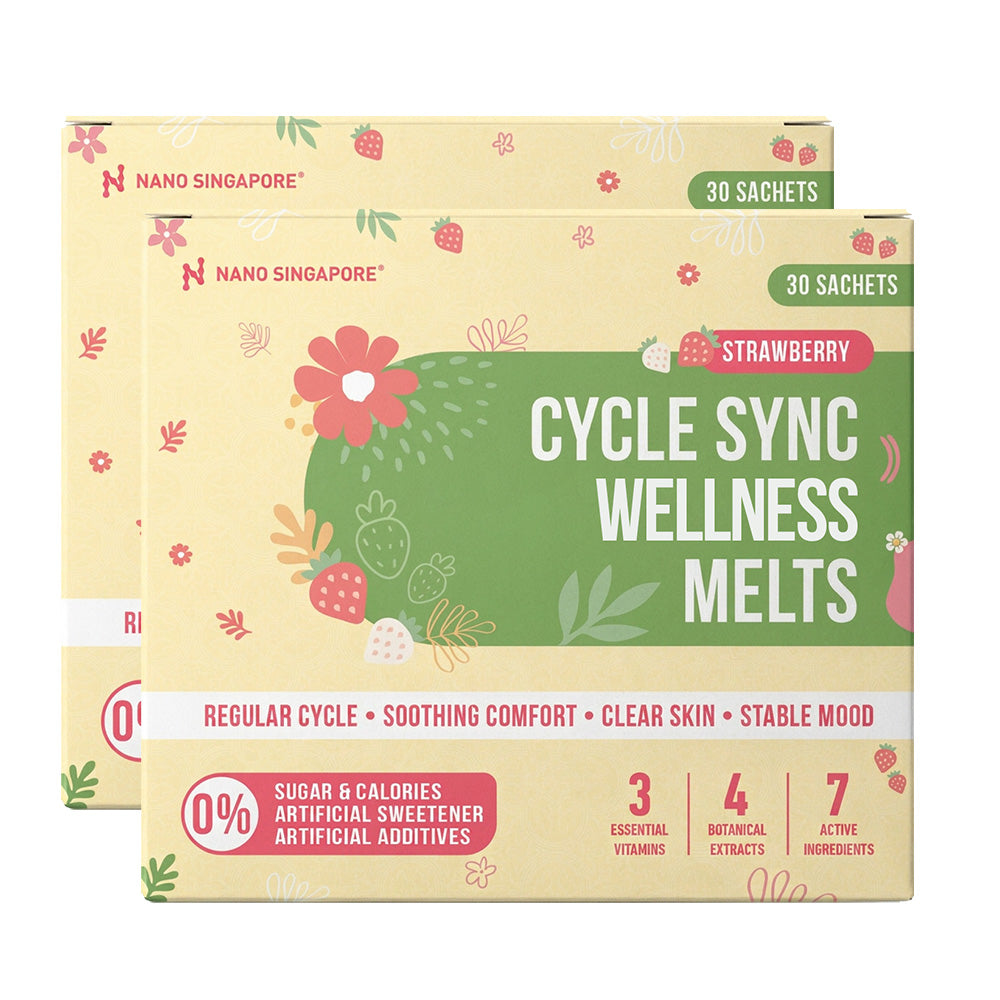 [1-FOR-1 DEALS] Cycle Sync Wellness Melts - 60 Sachets